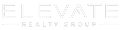 ELEVATE REALTY GROUP logo, white outline text